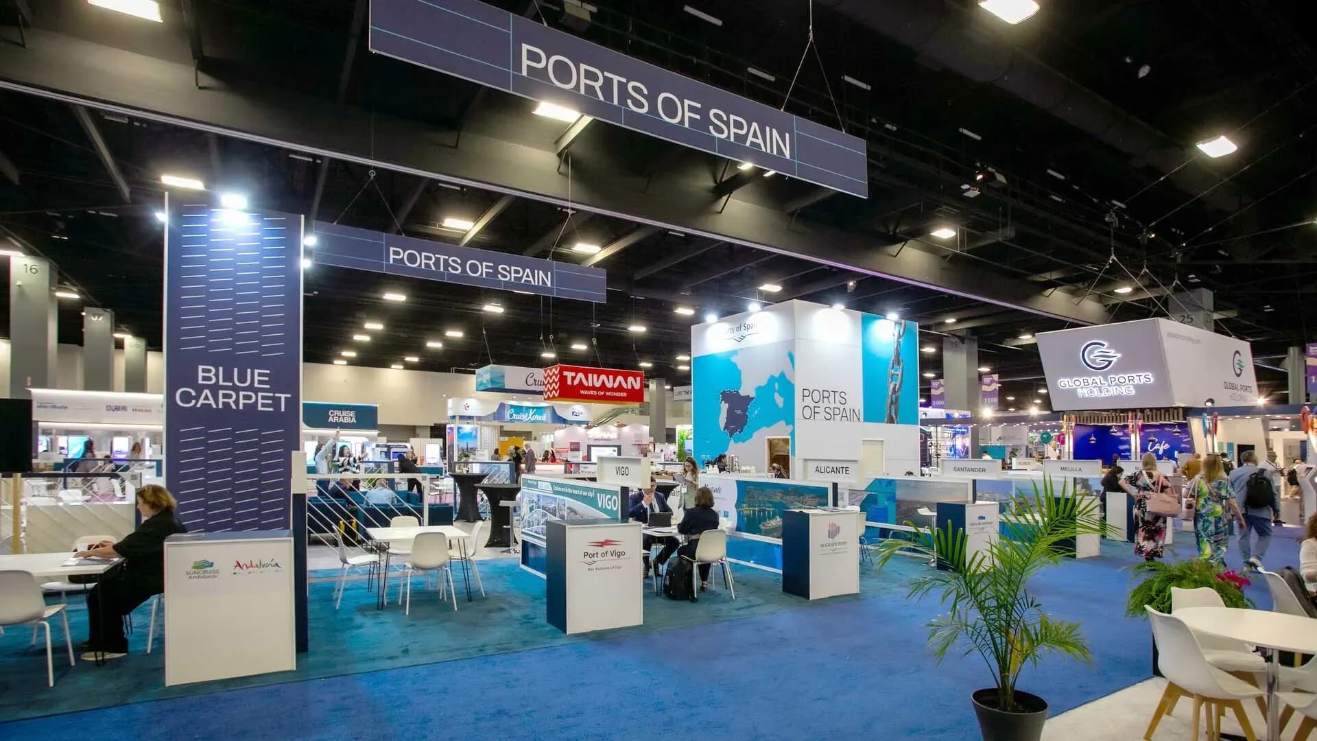 Spanish ports present in Miami their advances in electrification and sustainability for cruise tourism