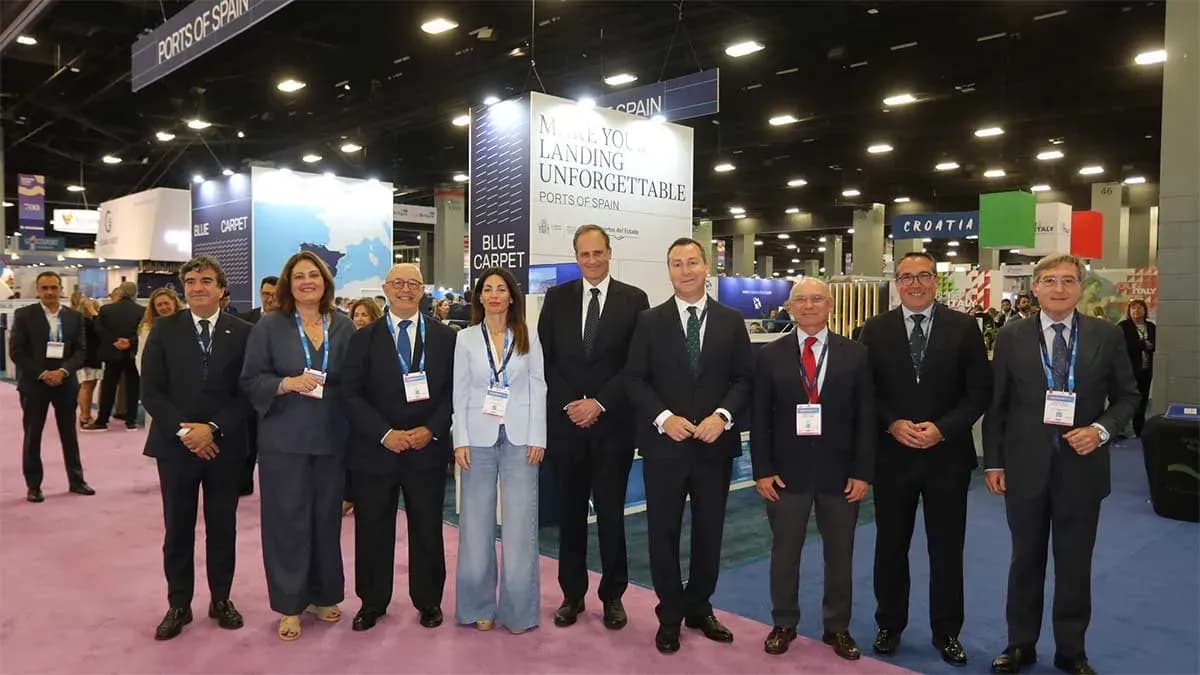 El Puerto de Almería presenta en Miami sus nuevas infraestructuras para cruceros durante la Seatrade Cruise Global