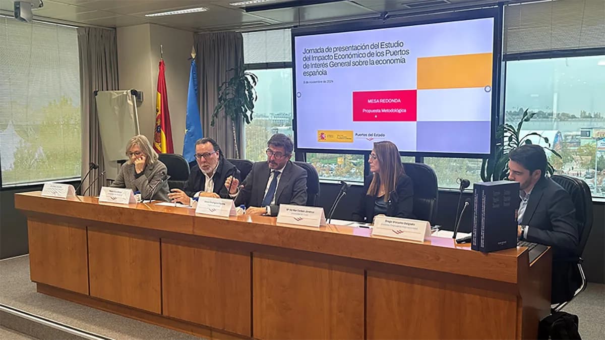 El sector portuario español alcanza un impacto económico de 24.304 millones de euros y 250.000 empleos