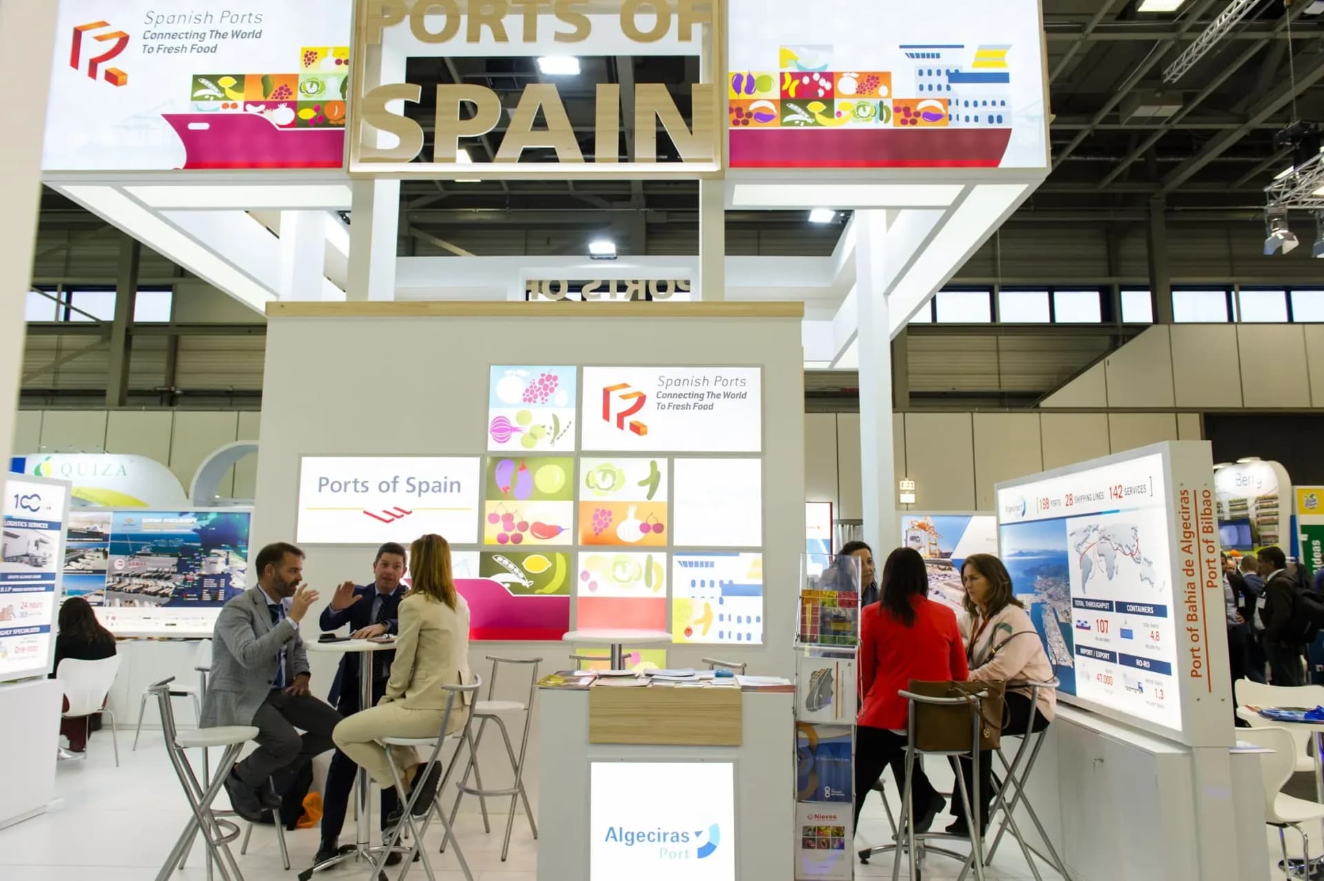 El Puerto de Algeciras estrena año comercial en Berlín con mayor conectividad mundial y capacidad de almacenaje en frío
