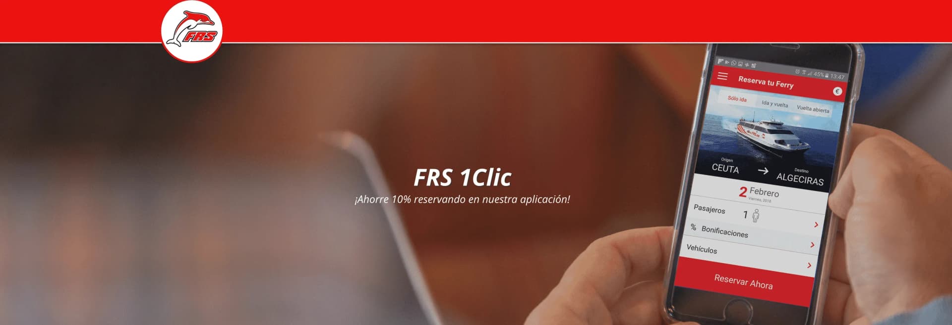FRS ofrece descuentos del 10 por ciento para los billetes de la ruta Motril – Melilla