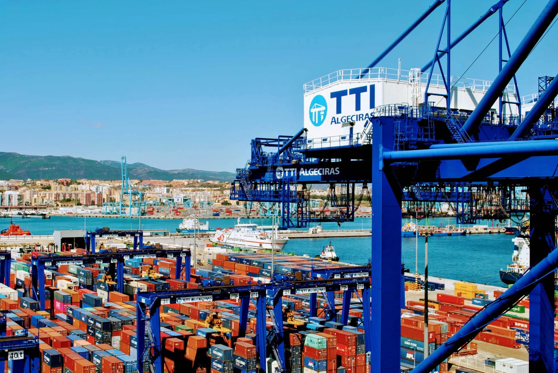 El puerto de Algeciras ya ha movido 71 millones de toneladas (+3,2%) en los ocho primeros meses del año