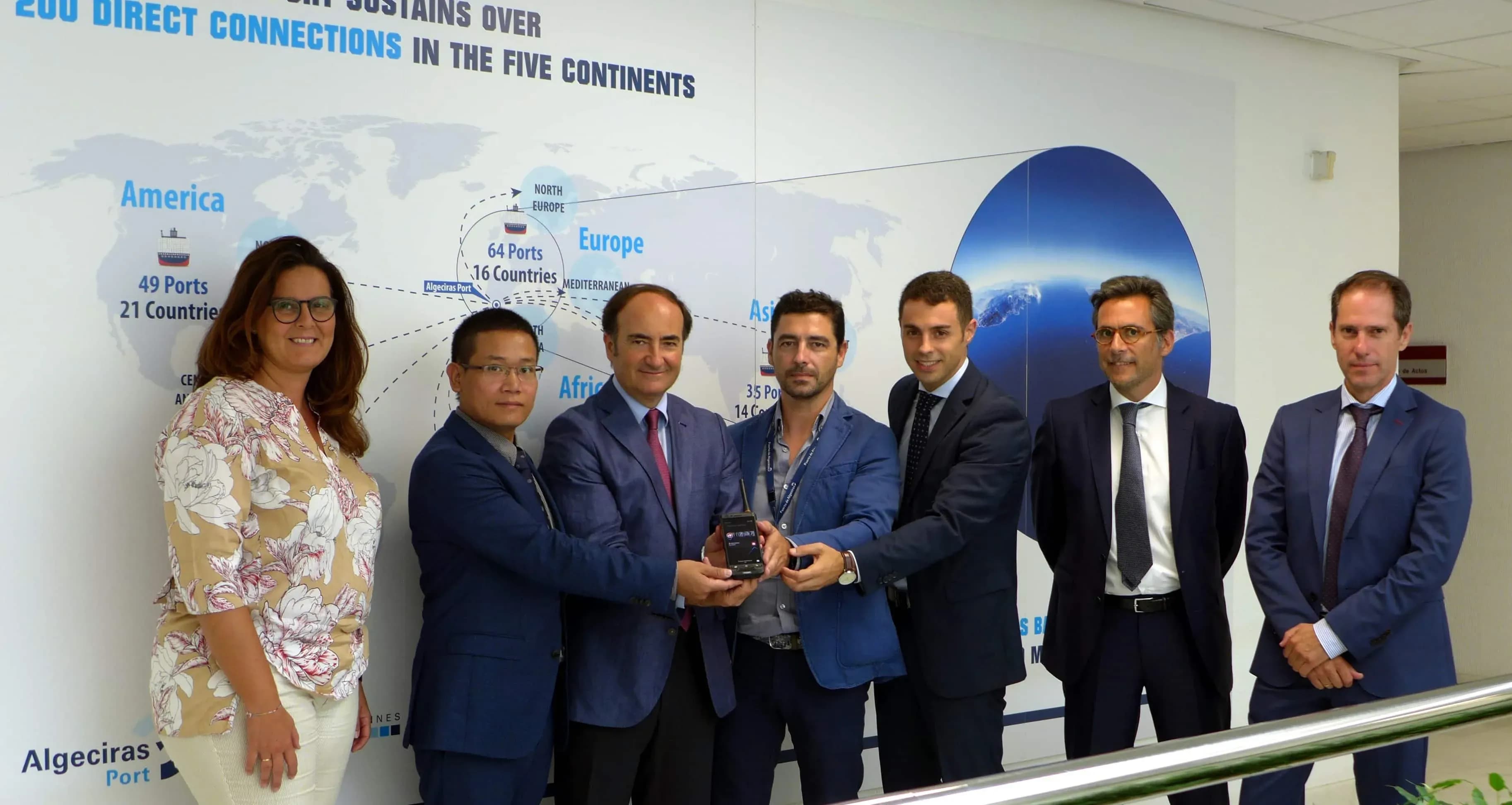 El Puerto de Algeciras y Huawei presentan su Sistema Avanzado de Comunicación Radio