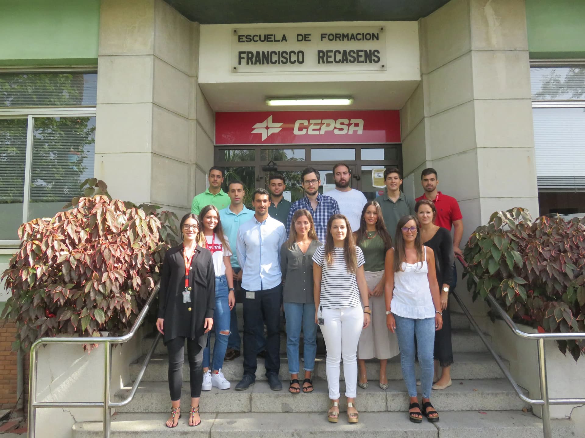 Cepsa acoge a 68 estudiantes en prácticas del Campo de Gibraltar