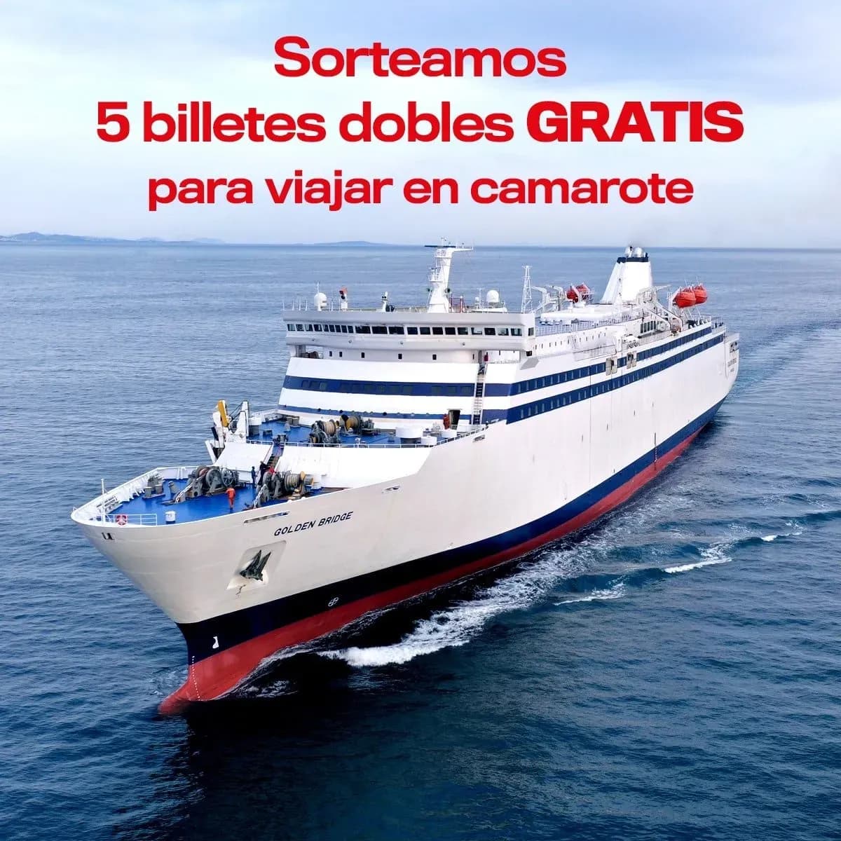 La naviera FRS sortea cinco billetes dobles entre Motril y Melilla