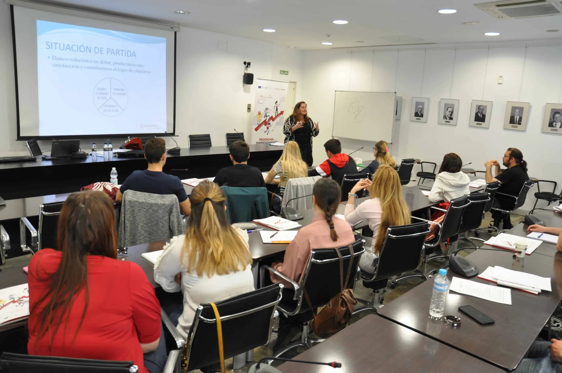 Jóvenes emprendedores del Campo de Gibraltar concluyen un programa de la Cámara de Comercio