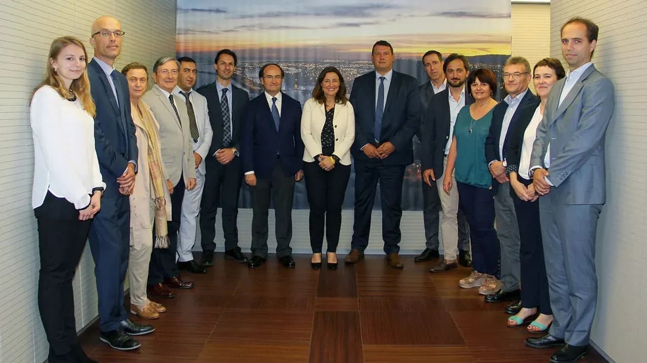 Gerardo Landaluce asiste a la reunión de la Asociación MEDports celebrada en el Puerto de Barcelona