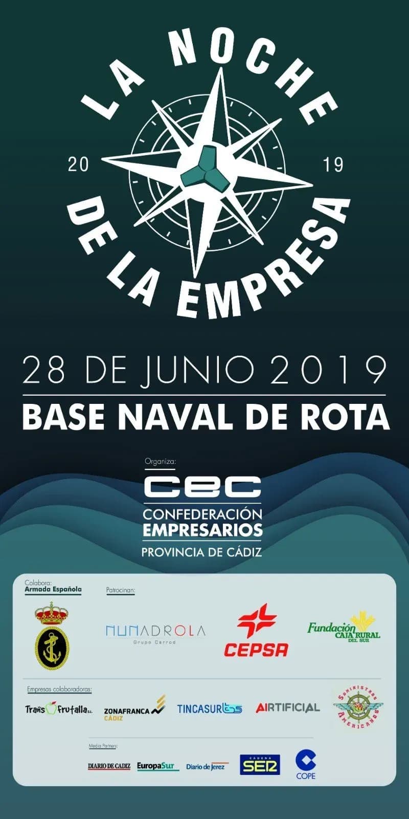 Firmas del Campo de Gibraltar participarán en la Noche de la Empresa 2019