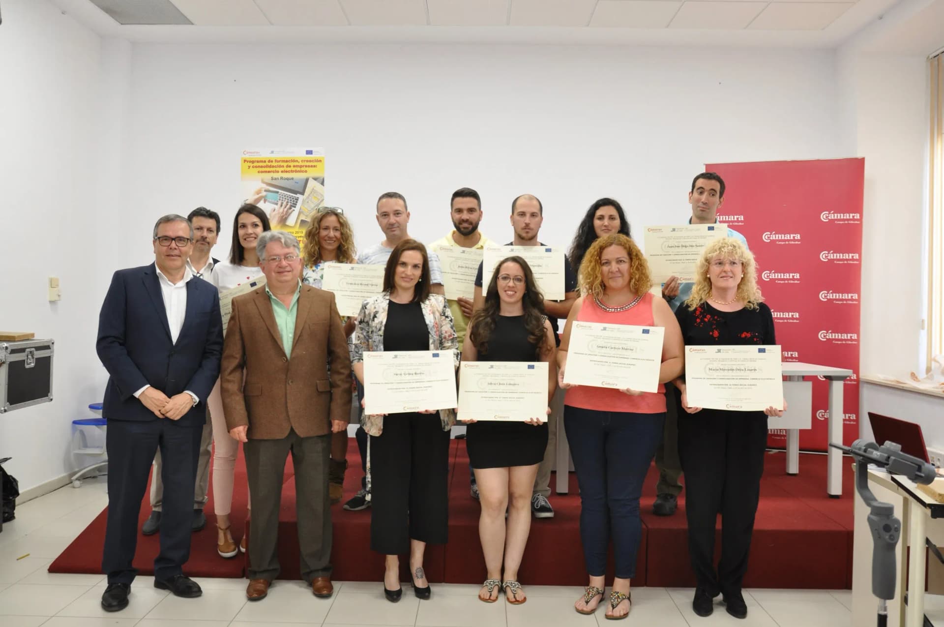 Clausurado en San Roque el programa de INCYDE en creación de empresa