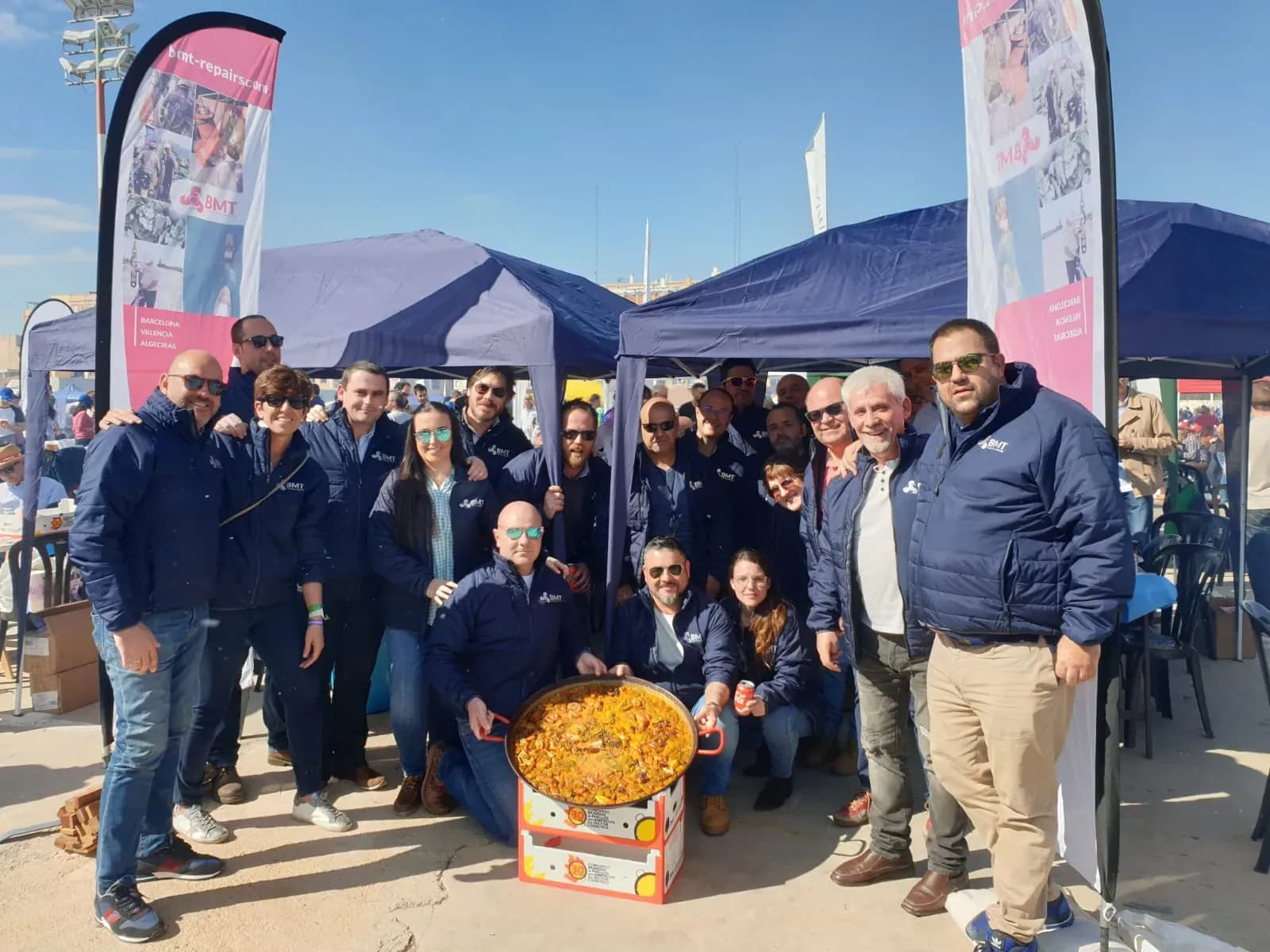 BMT, en el 30º Concurso Mundial de Paellas del sector logístico