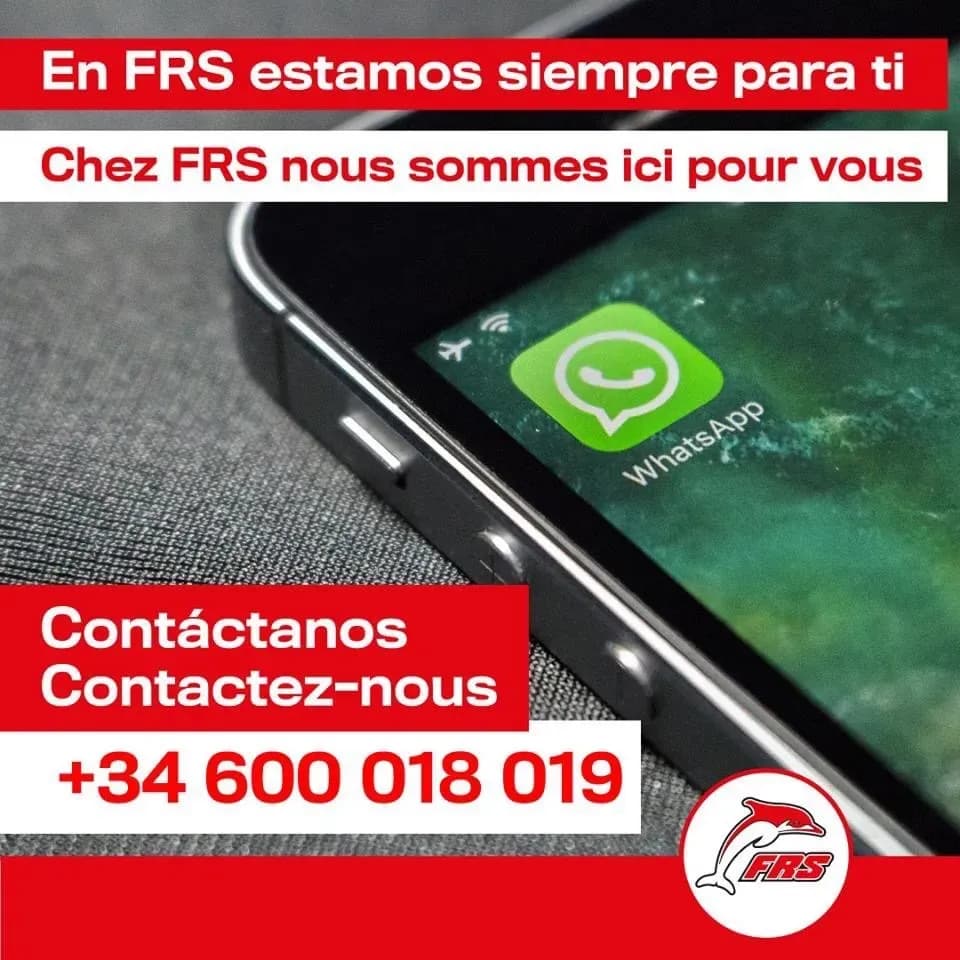 FRS abre una línea directa con sus clientes a través de Wathsapp