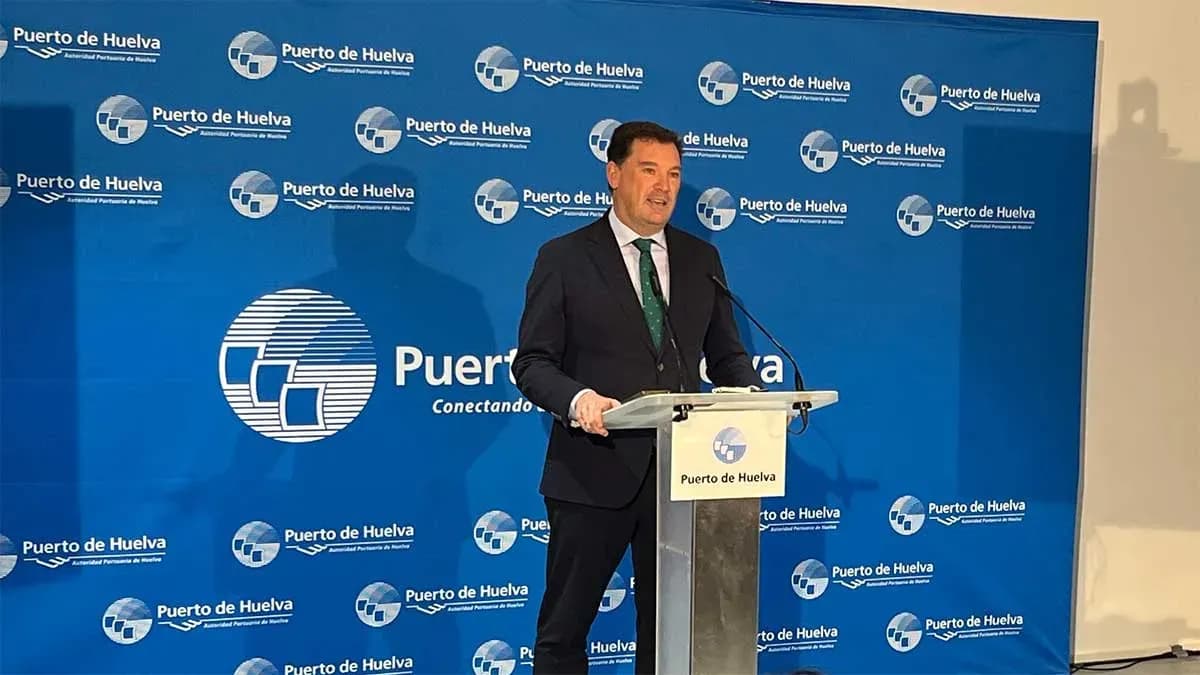 El Puerto de Huelva prevé invertir 53 millones de euros en 2026 tras cerrar el ejercicio con 30,3 millones de toneladas