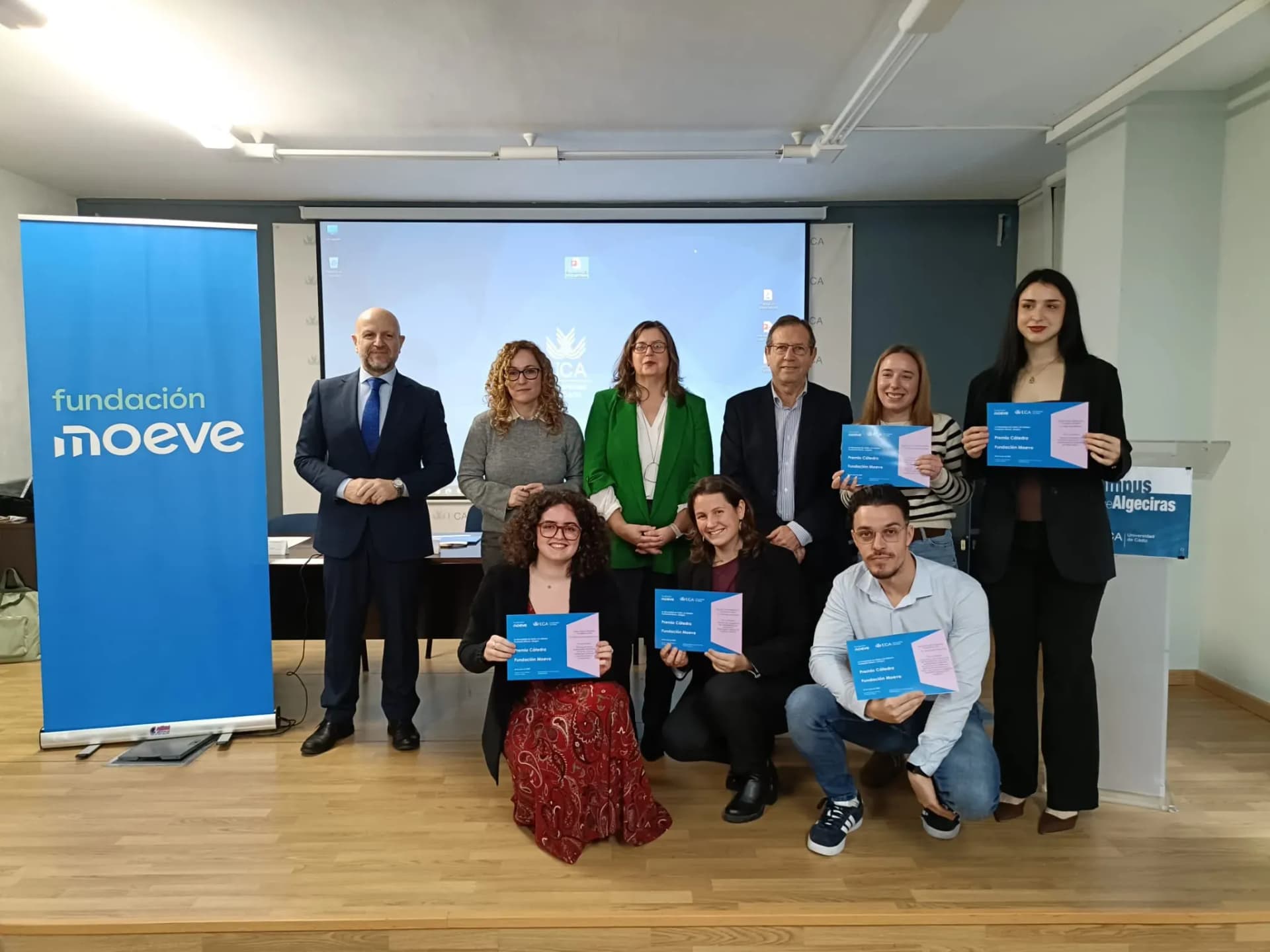 La Universidad de Cádiz entrega en Algeciras los Premios Cátedra Fundación Moeve