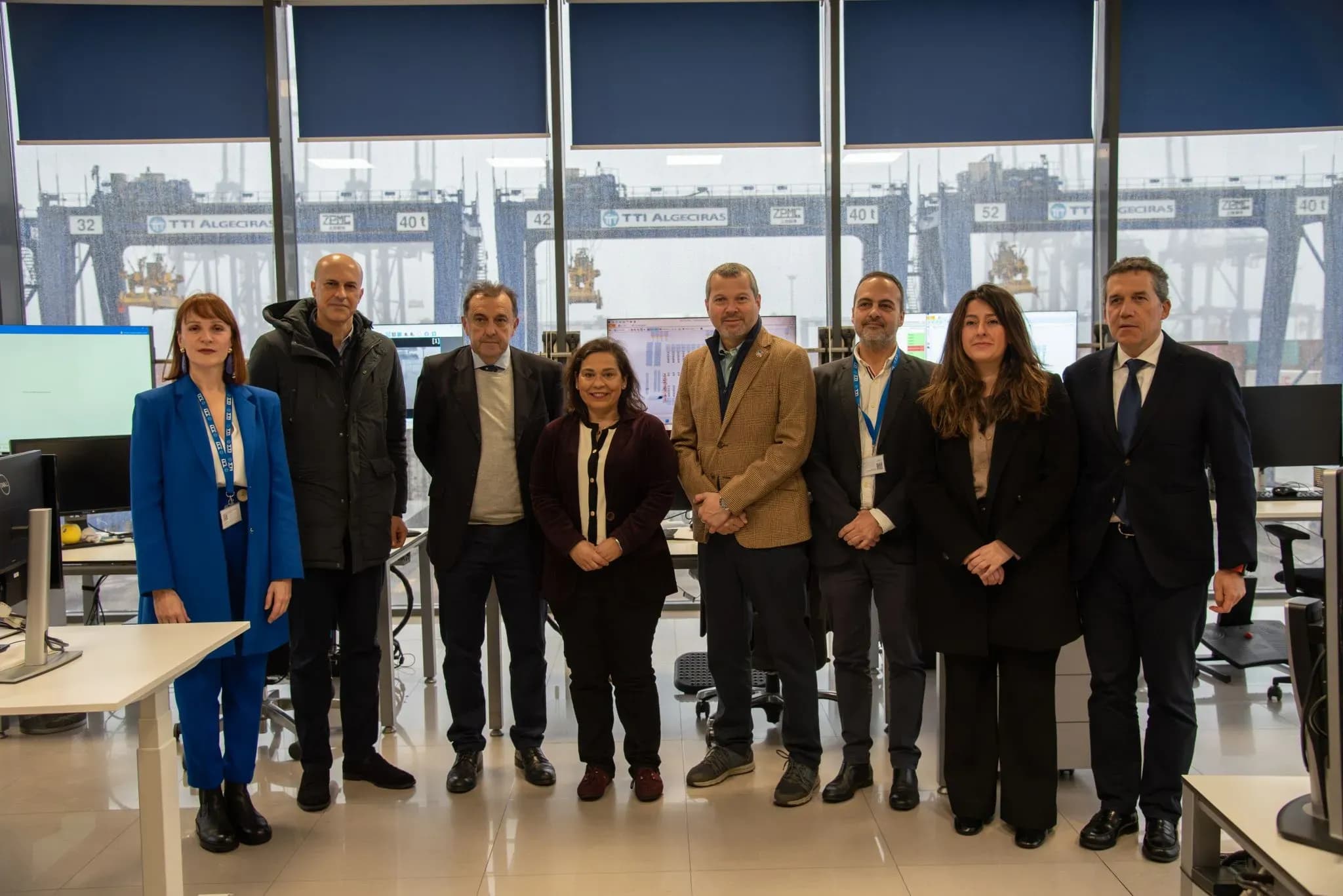 El secretario general de la OMI visita las terminales de contenedores del Puerto de Algeciras