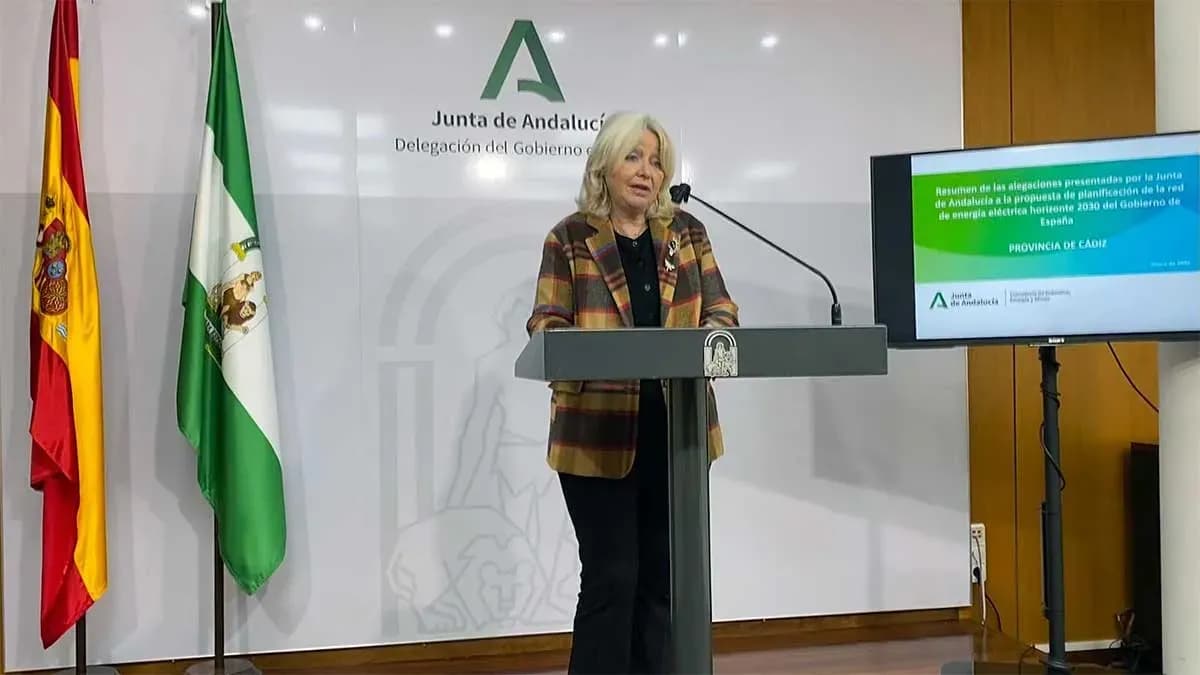 La Junta de Andalucía reclama 67 millones adicionales para la red eléctrica de Cádiz ante la planificación estatal