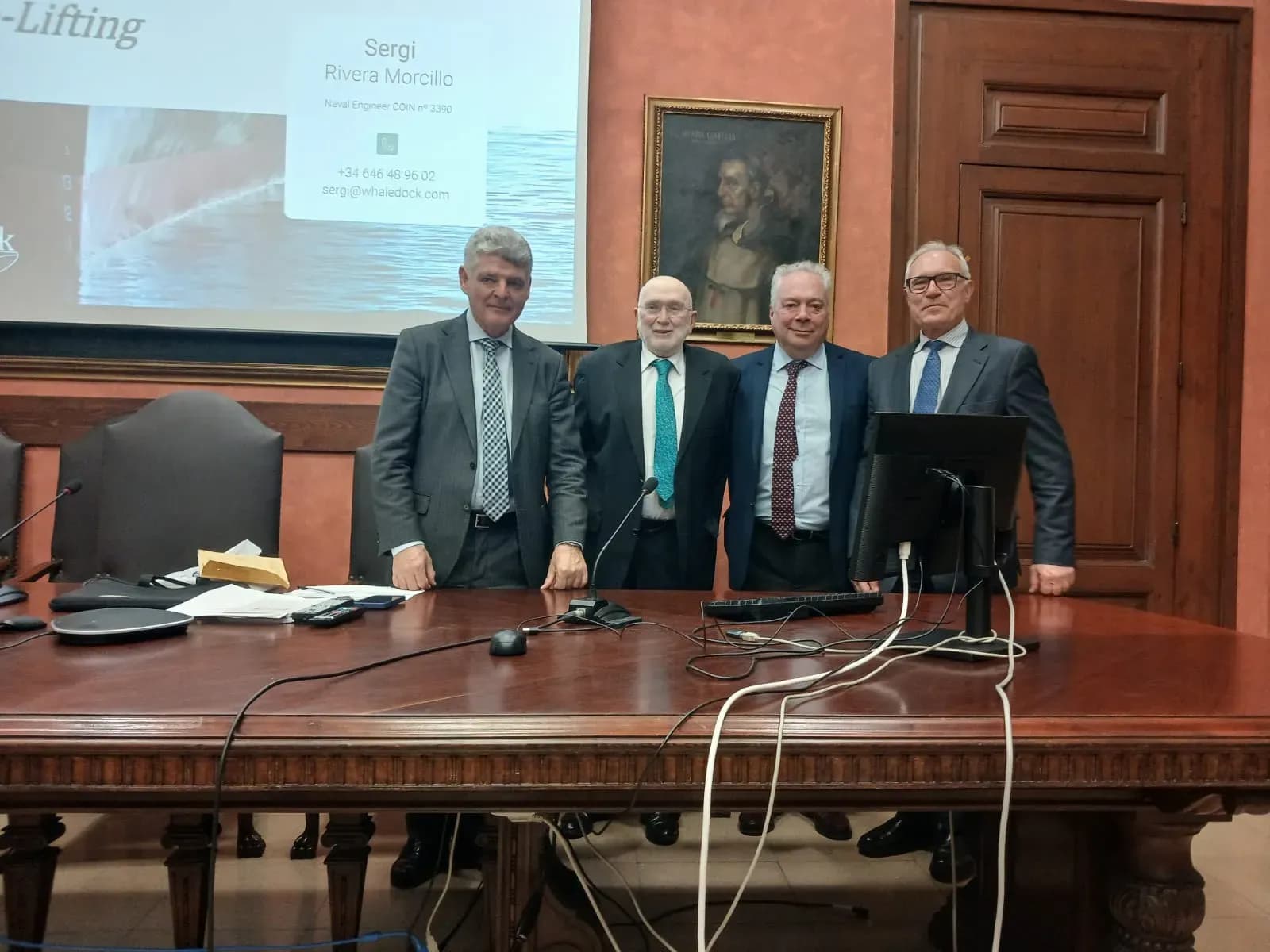 El Colegio Oficial de Ingenieros Navales renueva su Junta Territorial en Cataluña