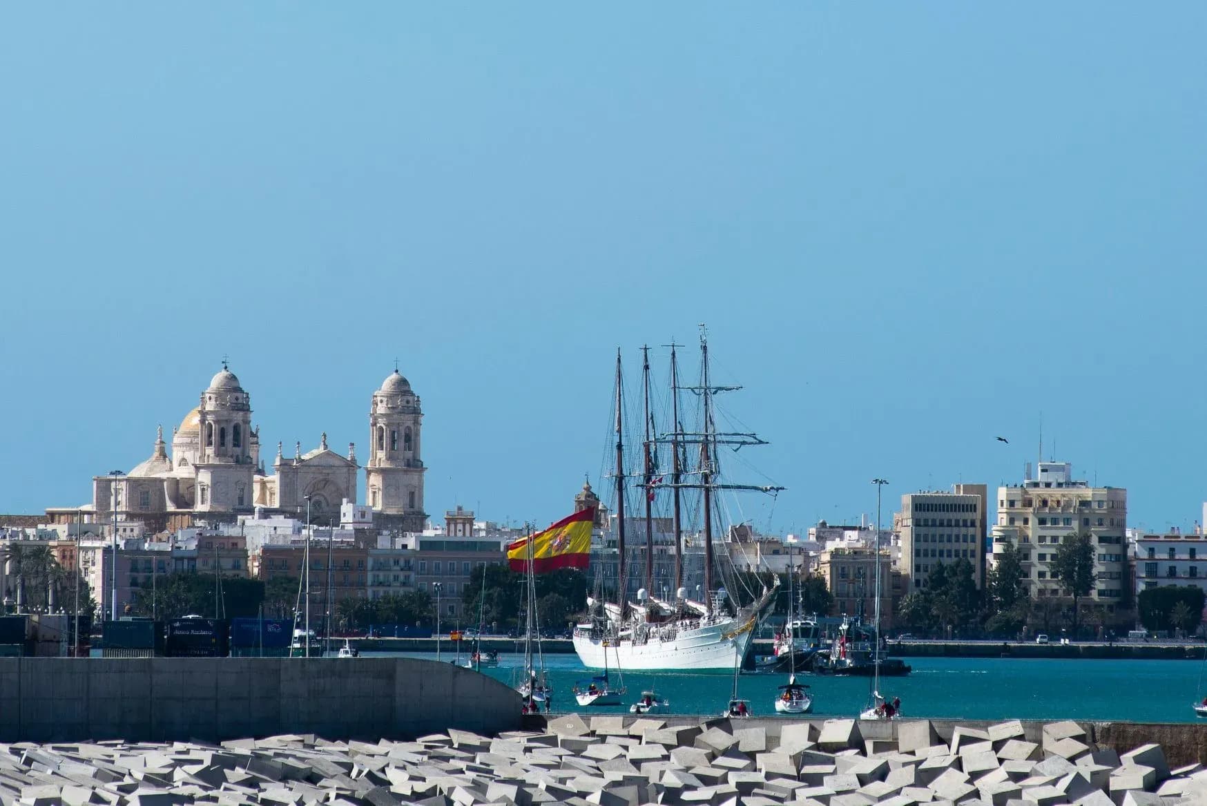 Cádiz despedirá al buque escuela ‘Juan Sebastián de Elcano’ el próximo sábado 10 de enero desde el Muelle Ciudad
