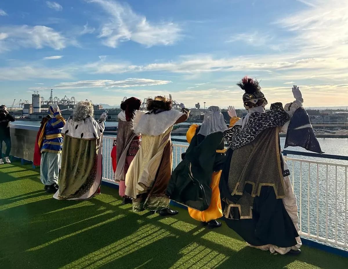 La terminal de Trasmed en Valencia volverá a recibir a los Reyes Magos en la V Cabalgata Solidaria de los Poblados Marítimos
