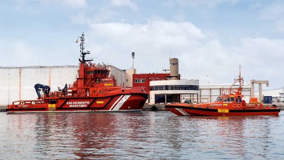 Transportes adjudica la construcción de dos nuevos buques y cuatro salvamares para Salvamento Marítimo por 91 millones de euros