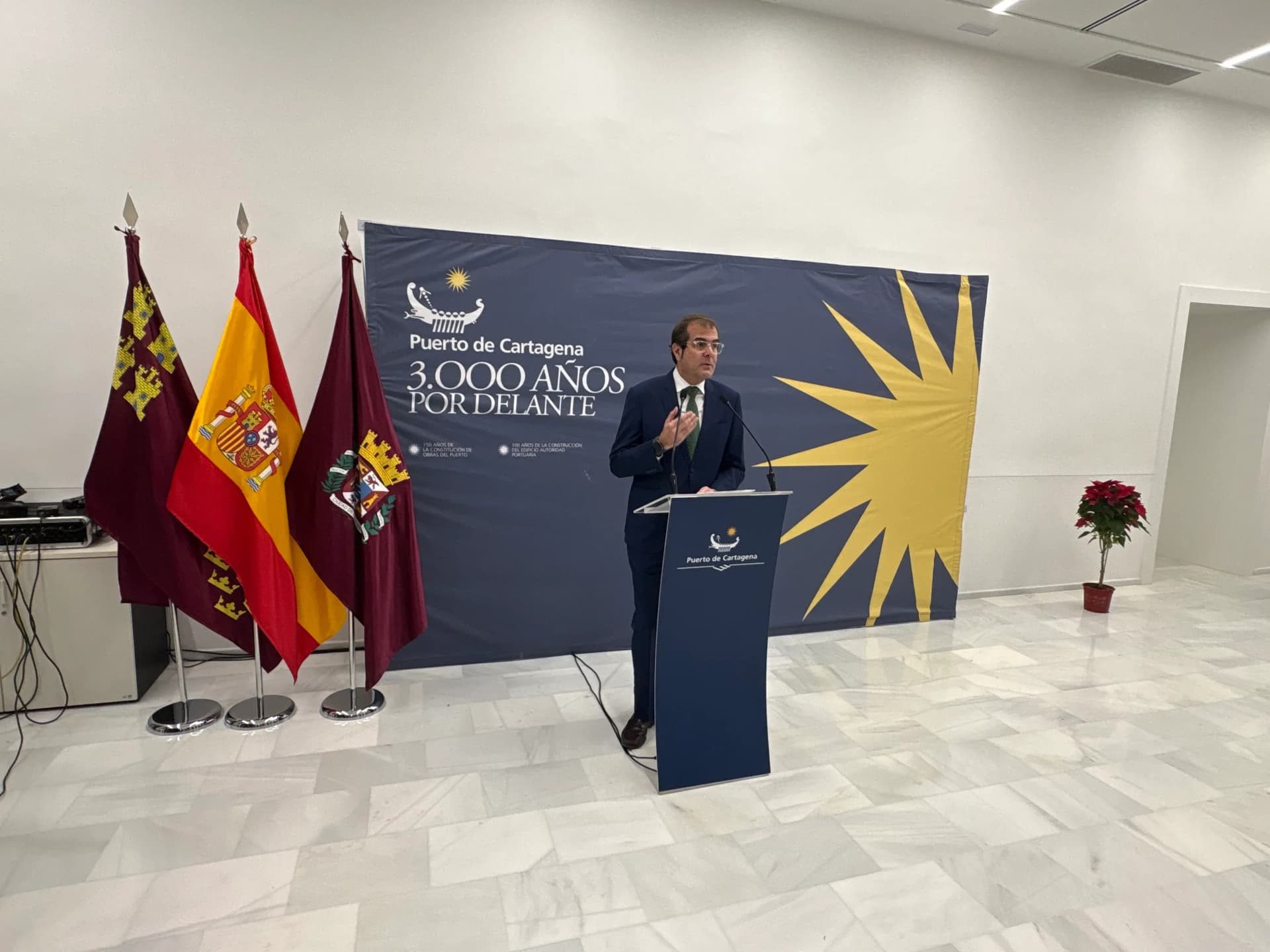 El Puerto de Cartagena pulveriza sus registros y prevé un 2026 de récord con 200 escalas y 285.000 pasajeros