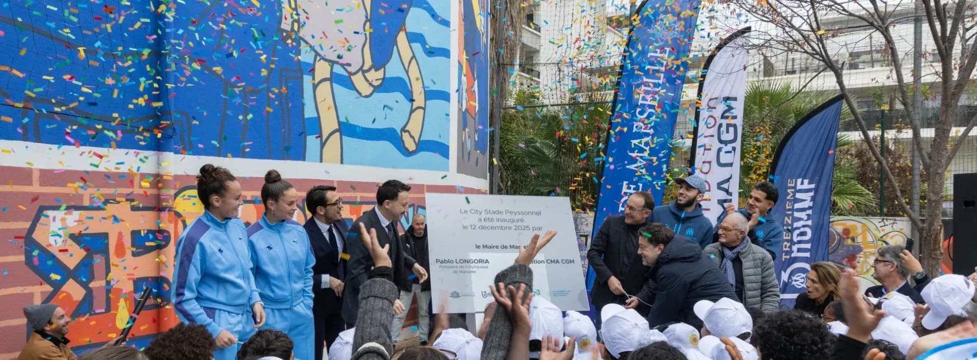 Marsella reinaugura el City Stadium de Peyssonnel como nuevo referente deportivo y comunitario