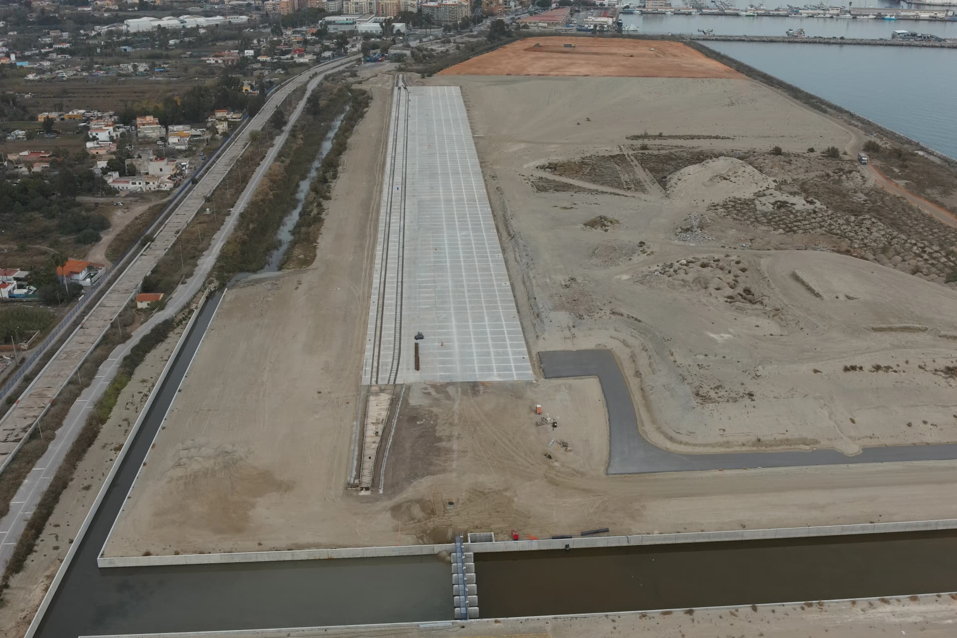 El Puerto de Castellón licita el vial de acceso a la futura terminal intermodal por 3,6 millones de euros