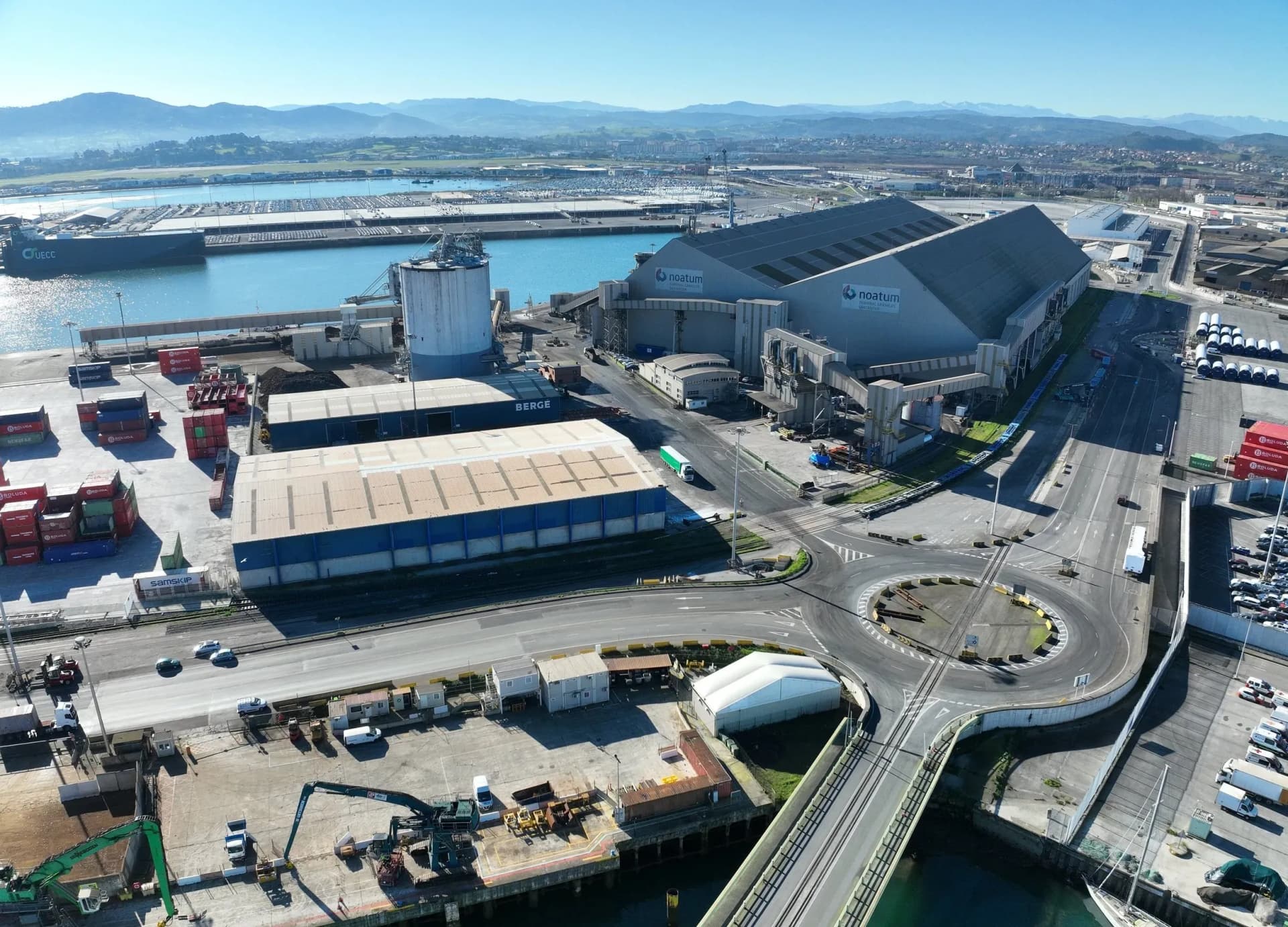 El Puerto de Santander se convierte en banco de pruebas para la seguridad del futuro con drones y tecnología de partículas