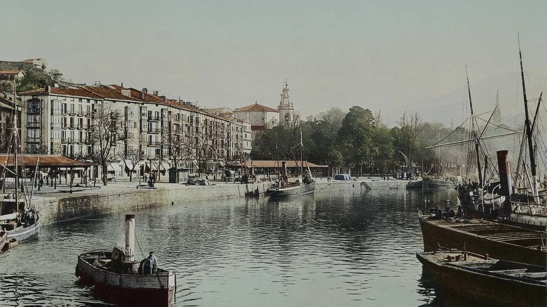 El Puerto de Bilbao presenta su calendario 2026 con imágenes históricas de la editorial Hauser y Menet