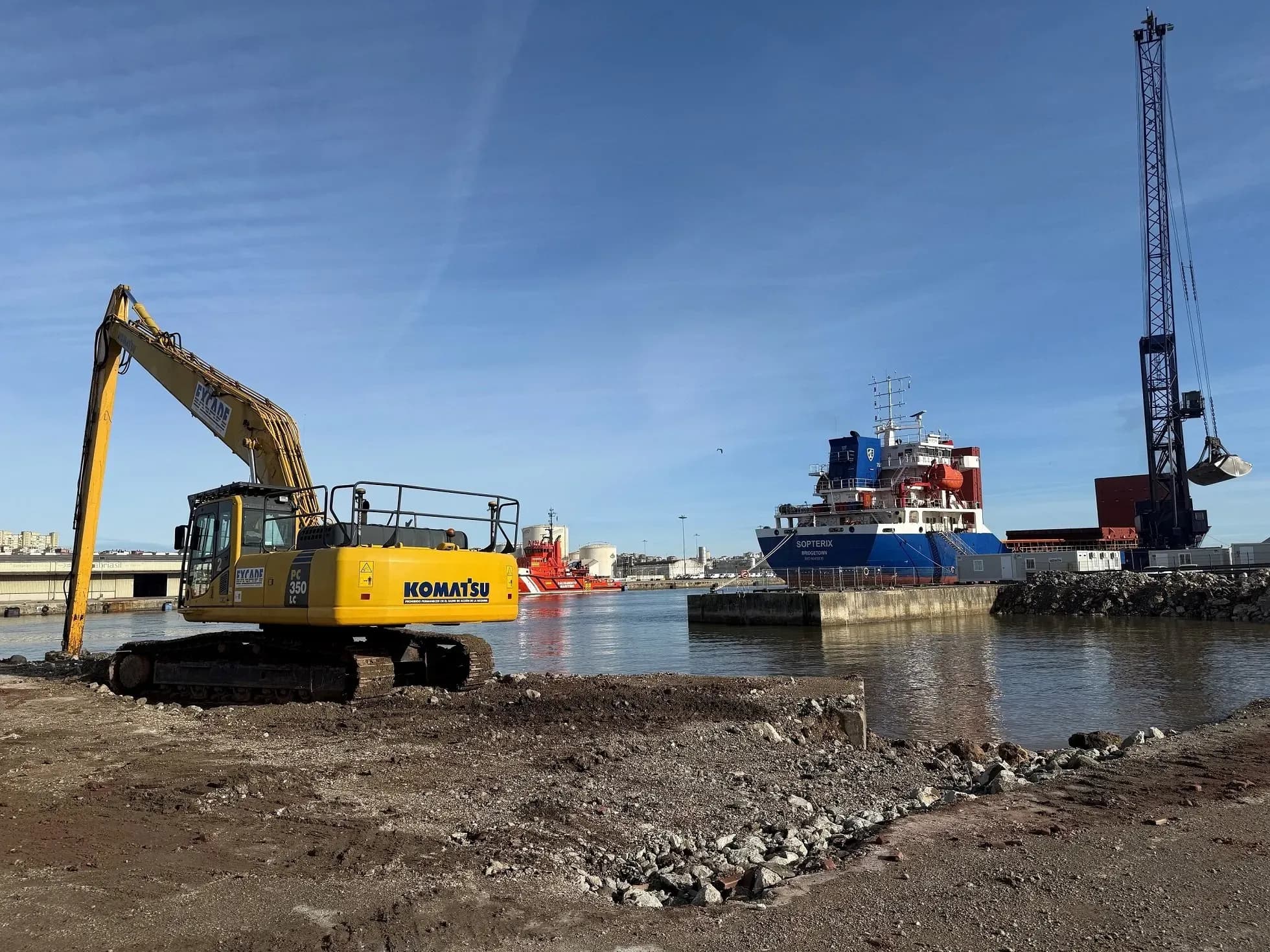 El Puerto de Santander adjudica a WSP la asistencia técnica del muelle de Raos 6 por más de 610.000 euros