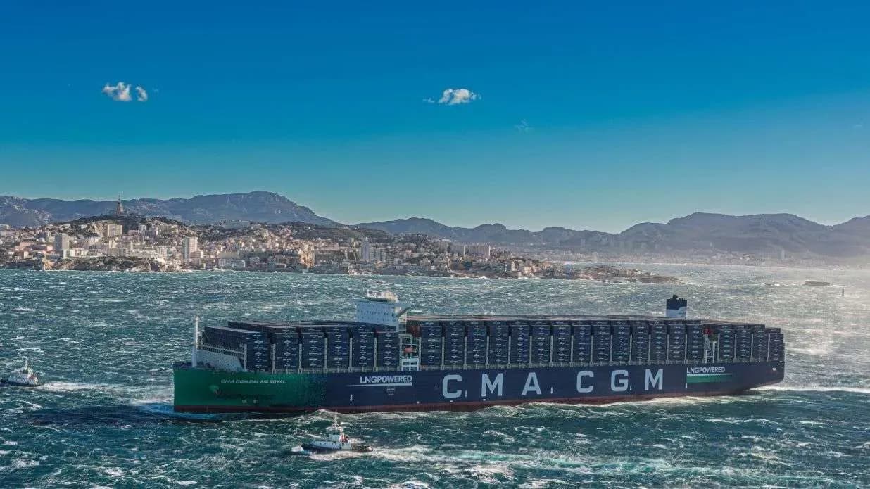 CMA CGM anuncia un incremento del 43% en su recargo por el sistema europeo de comercio de emisiones a partir de 2026
