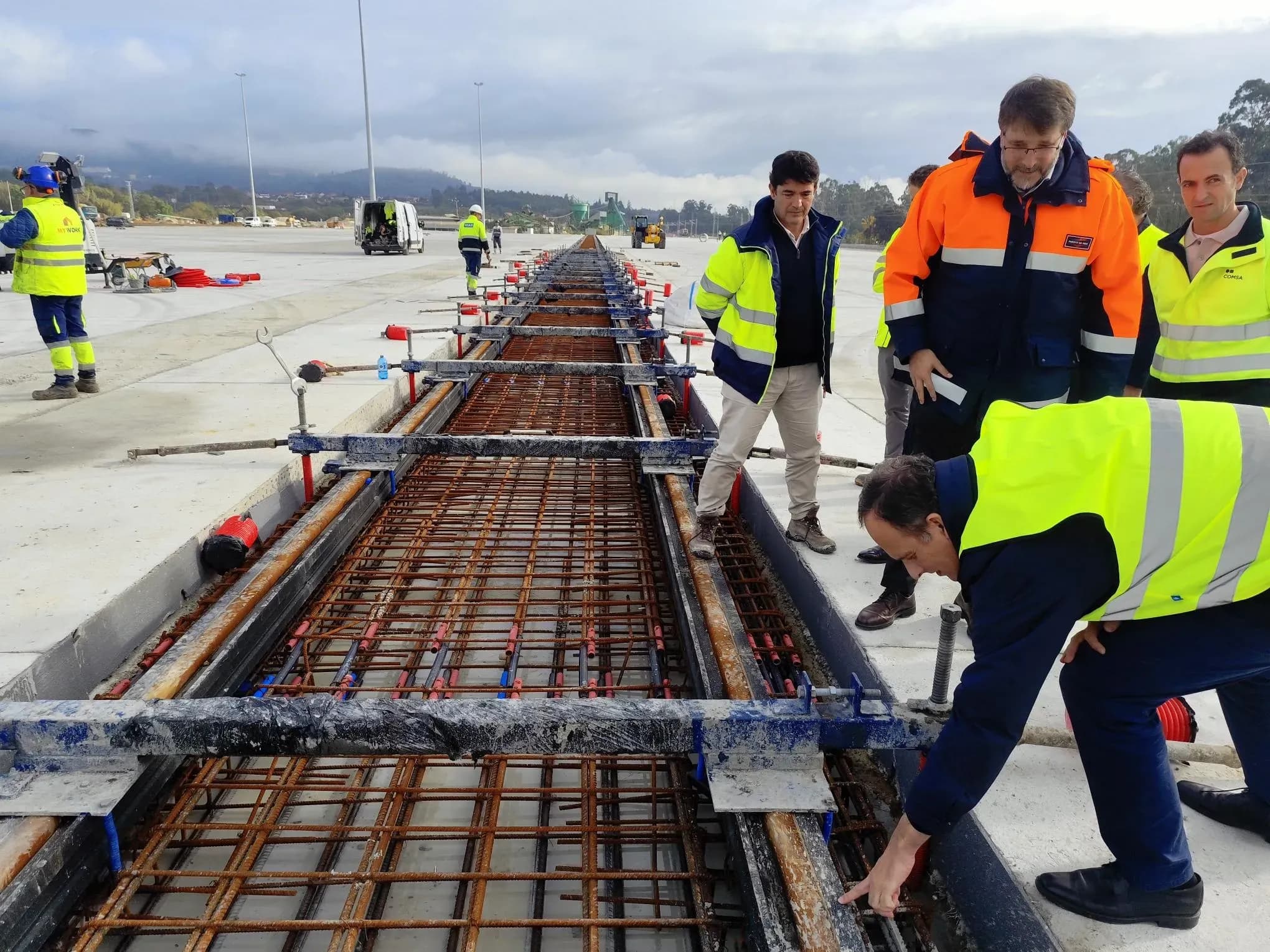 Las obras del apartadero ferroviario de la PLISAN reforzarán la conectividad del Puerto de Vigo