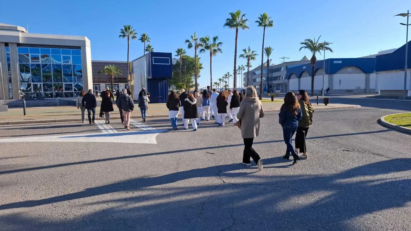 Amplia participación en el simulacro de tsunami desarrollado en la Zona Franca de Cádiz