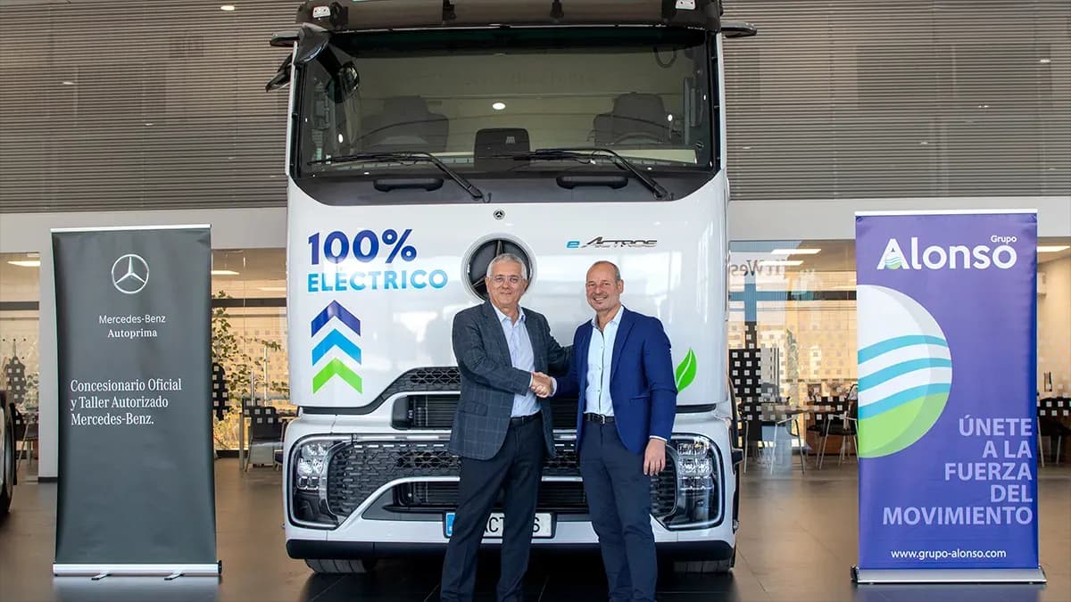 Grupo Alonso avanza en sostenibilidad con tractoras eléctricas en su división terrestre