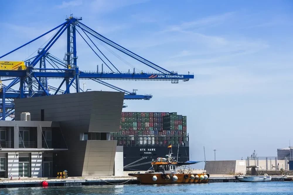 Valenciaport aumenta un 11,7 % sus exportaciones en contenedor durante octubre