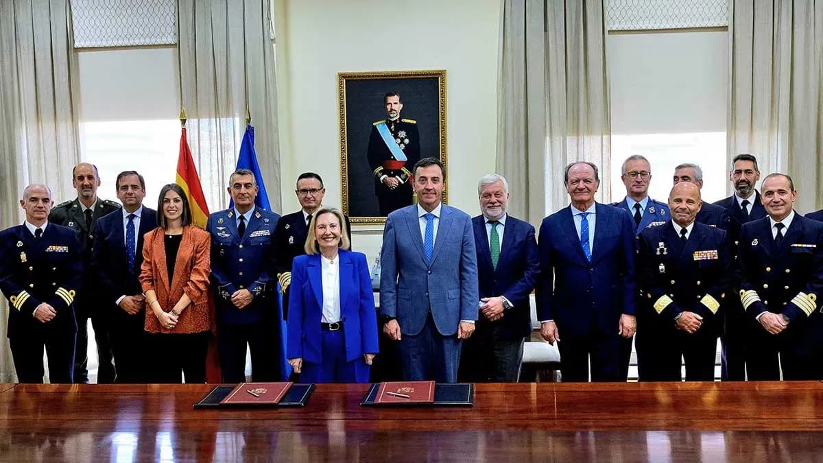 Defensa y Navantia firman el encargo de dos nuevos BAM que se construirán en Puerto Real
