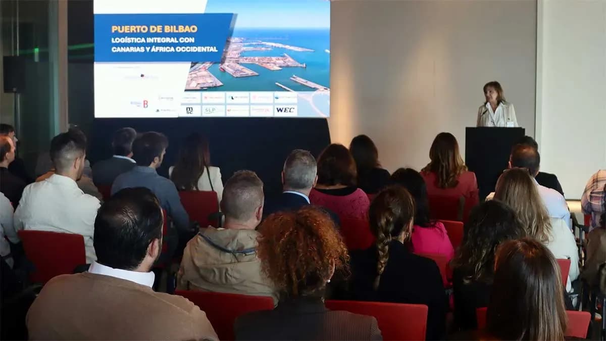 Uniport presenta al tejido exportador las oportunidades del puerto de Bilbao con Canarias y África Occidental
