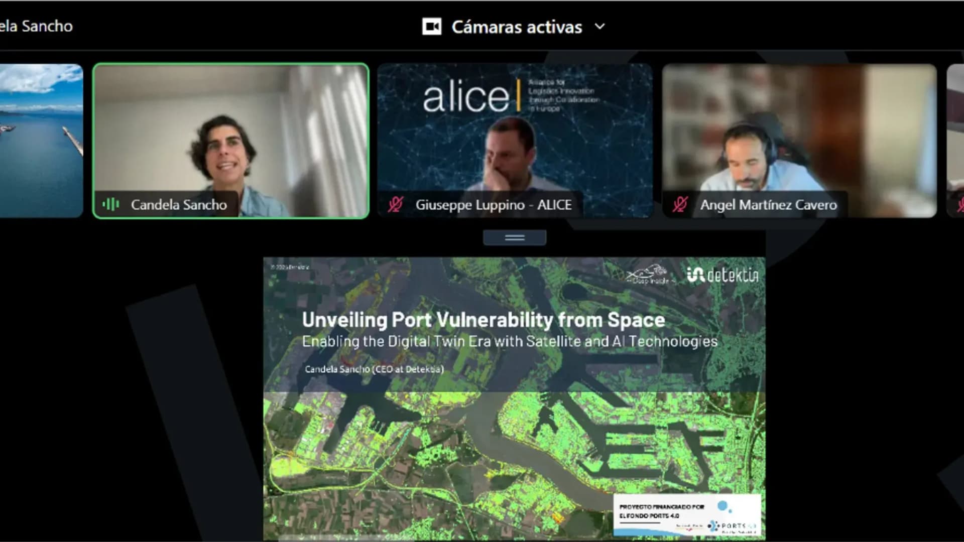 El Puerto de Algeciras expone en ALICE su hoja de ruta digital basada en IA y gemelos digitales