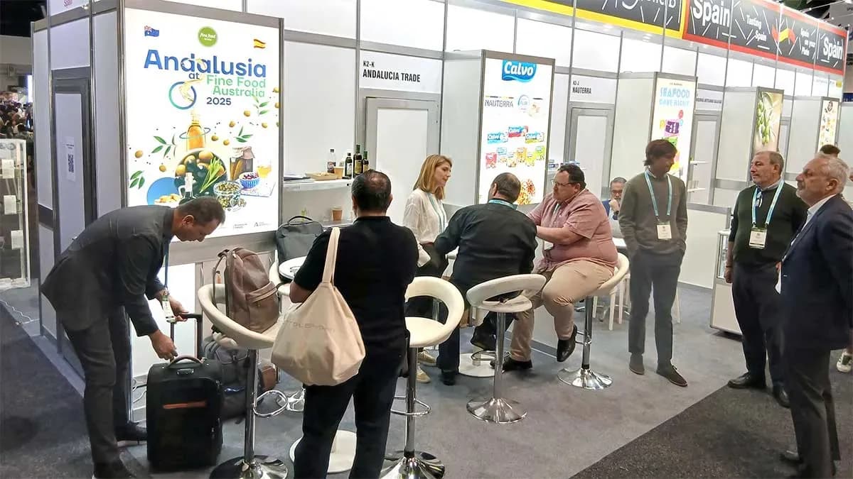 Empresas andaluzas muestran su oferta agroalimentaria en Fine Food Australia en un semestre récord de exportaciones