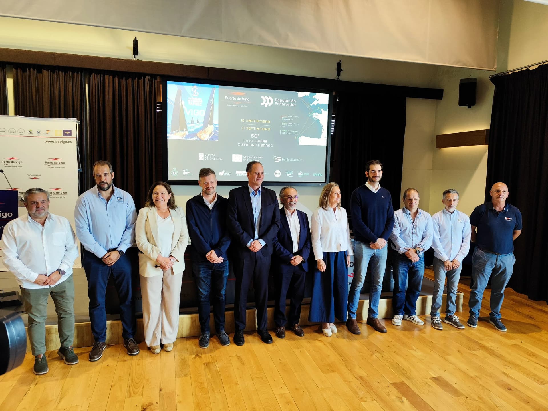 Vigo ultima su papel como escala clave de La Solitaire du Figaro 2025