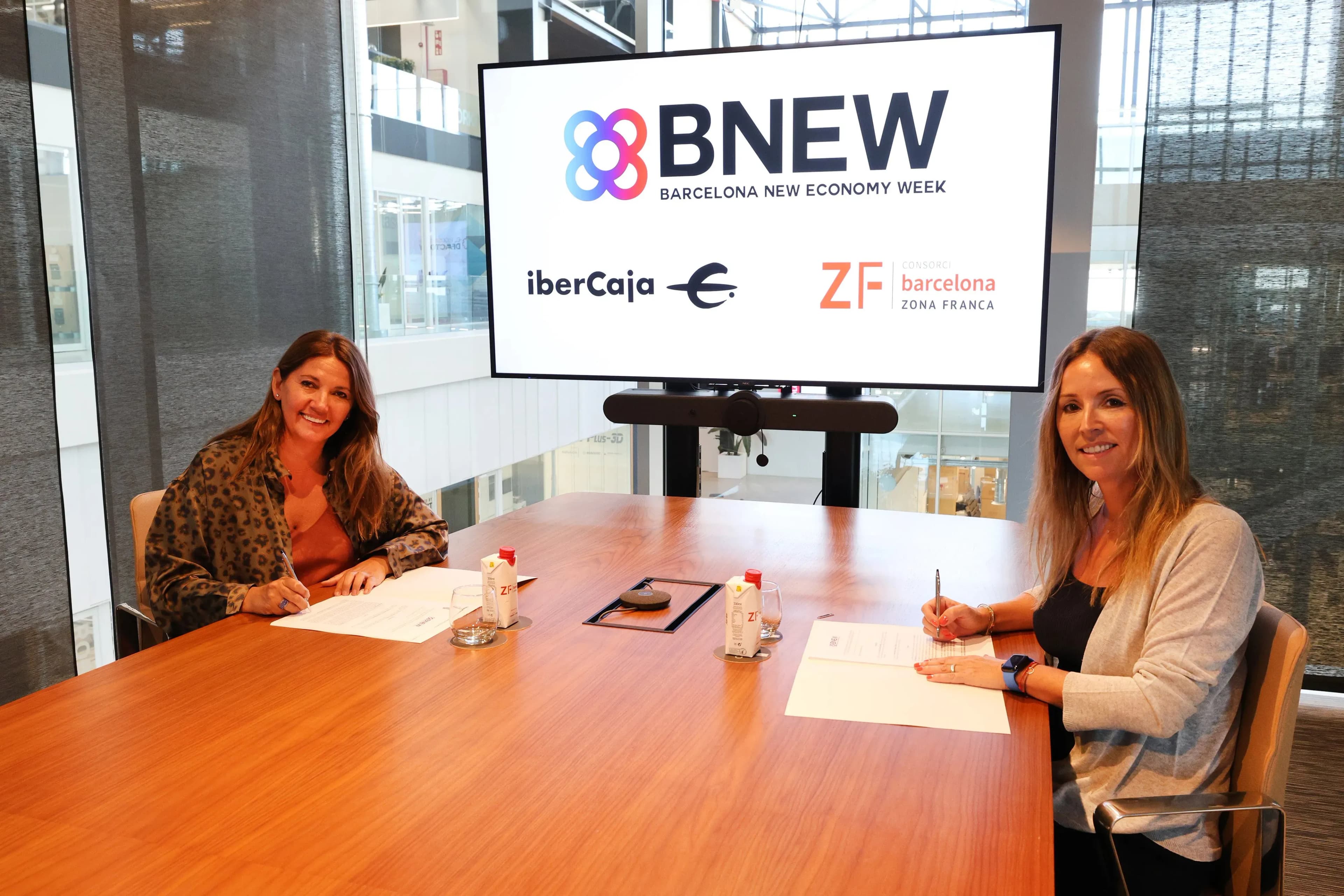 Ibercaja renueva su colaboración con la BNEW y patrocinará la vertical de sostenibilidad en su sexta edición