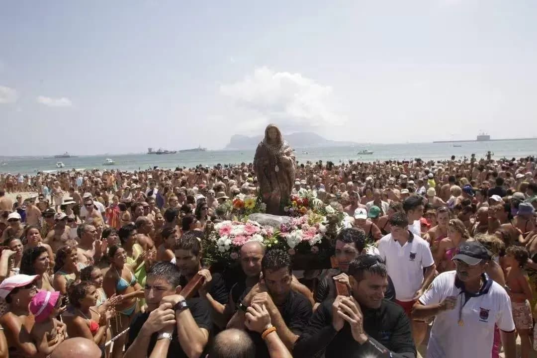 Algeciras celebra la romería marítima de la Virgen de La Palma, su Patrona y Alcaldesa Perpetua
