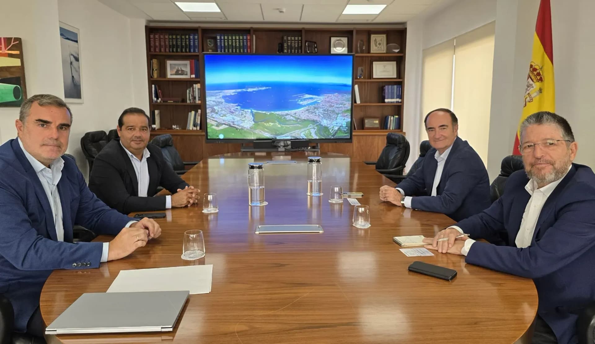 Grupo Barberán presenta sus capacidades logísticas a la Autoridad Portuaria Bahía de Algeciras