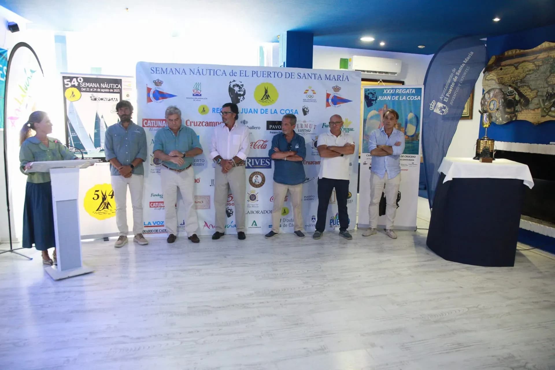 El Real Club Náutico de El Puerto presenta la 31ª Regata Juan de la Cosa y la 54ª Semana Náutica