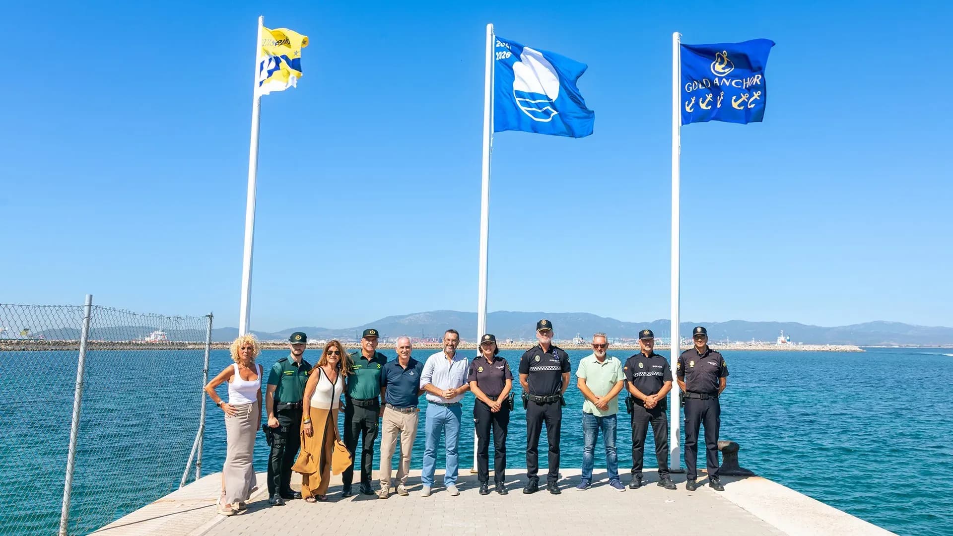 Alcaidesa Marina renueva un año más la Bandera Azul en La Línea de la Concepción