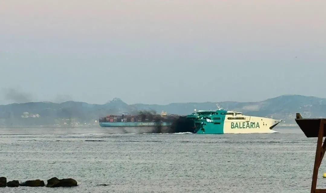 Verdemar Ecologistas en Acción solicita mayor control sobre las emisiones de los ferris en el Estrecho de Gibraltar