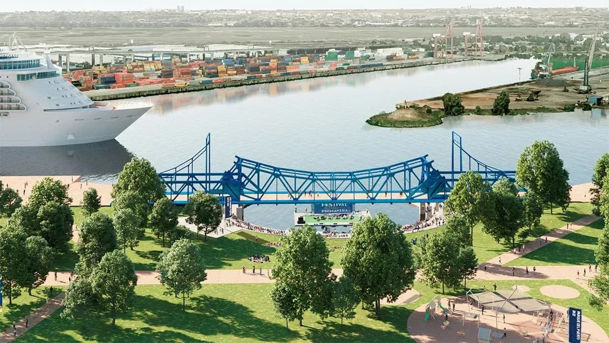 El Puerto de Sevilla licita la redacción del proyecto de restauración del Puente de Alfonso XIII