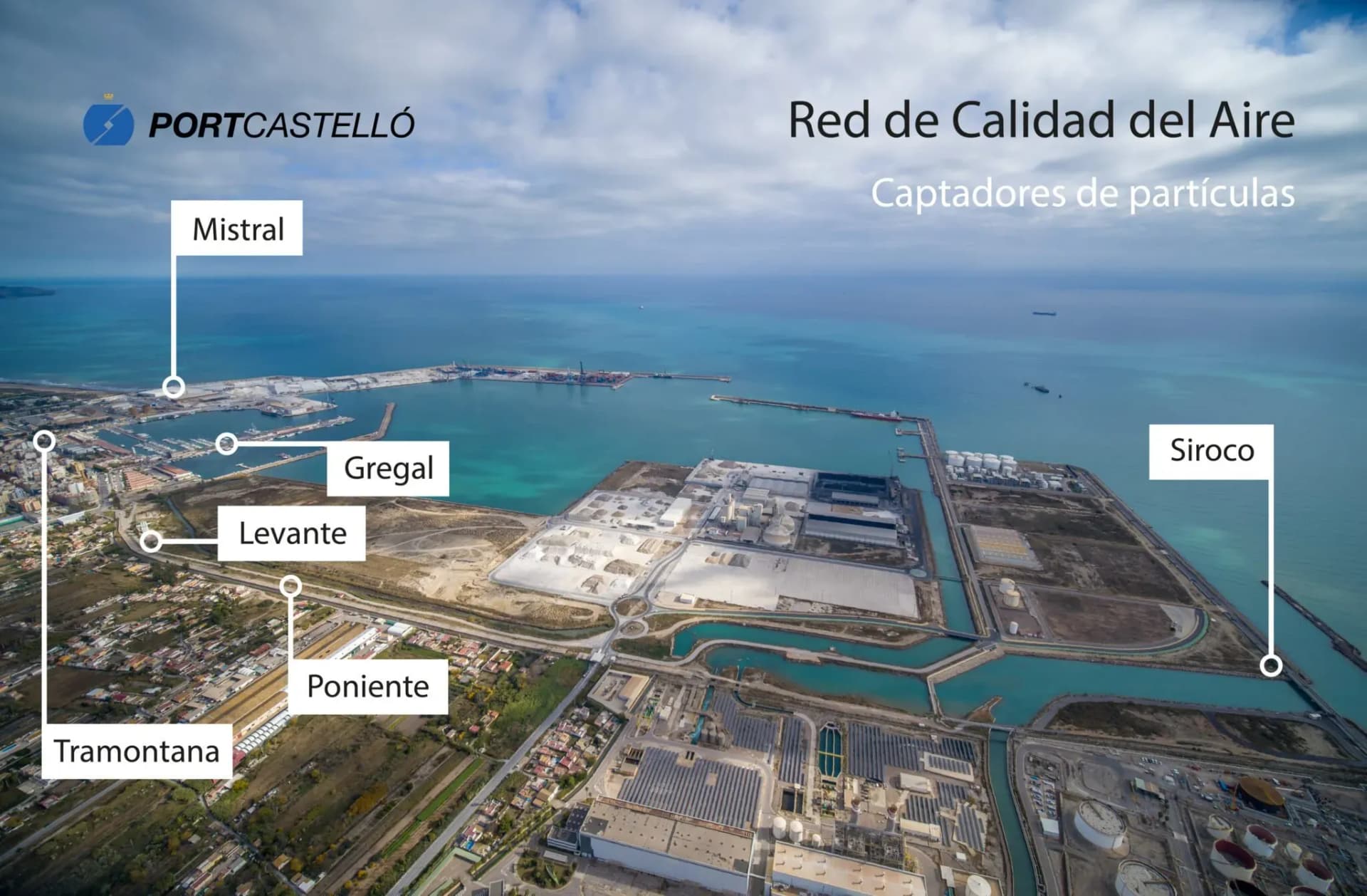 El Puerto de Castellón y la Generalitat renuevan su convenio pionero para reforzar el control de emisiones atmosféricas