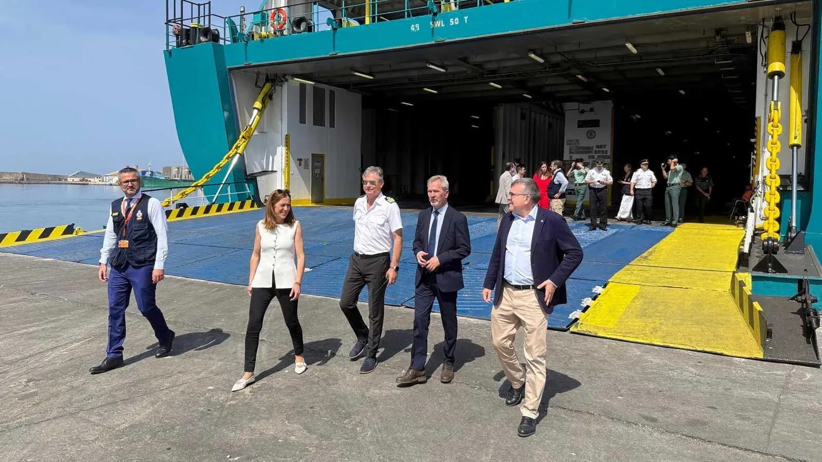 Protección Civil subraya la coordinación institucional en el Puerto de Motril ante el inicio de la OPE 2025