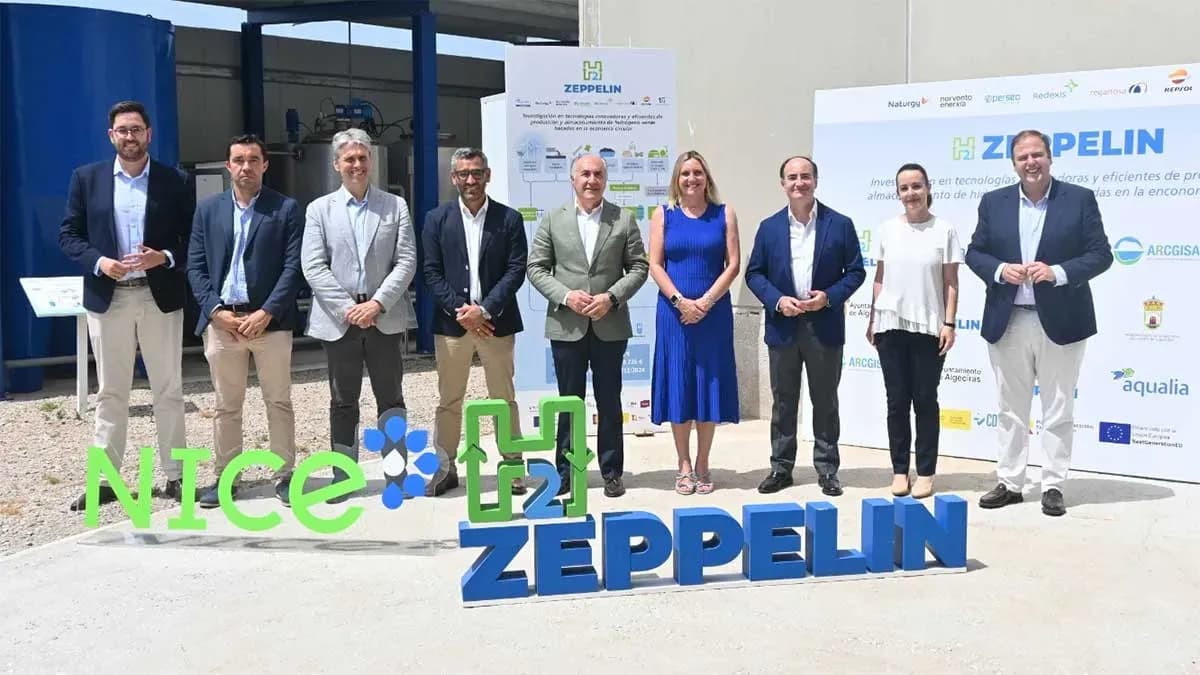 Algeciras inaugura una planta para producir hidrógeno verde a partir de aguas residuales