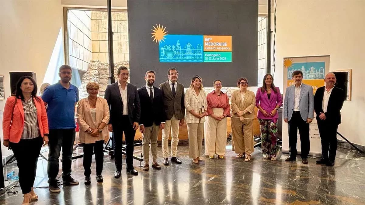 Cartagena reúne esta semana a la industria internacional del crucero con la 66ª Asamblea de MedCruise